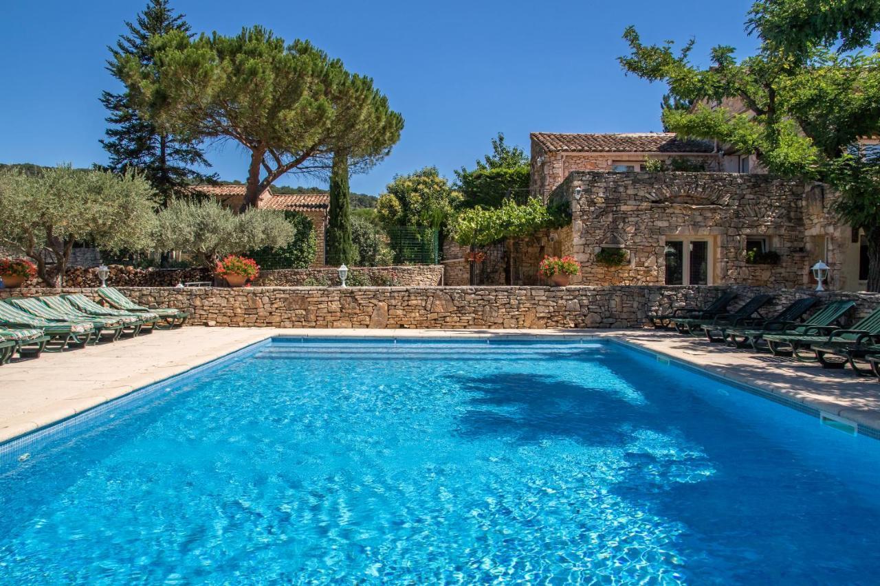 Logis Hotel Restaurant L'Escarbille Saint-Martin-dʼArdèche 外观 照片